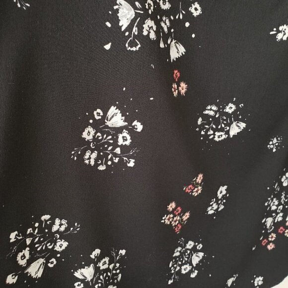 Cabi Misty Sleeveless Ditsy Floral Top Black Multicolour - Picture 6 of 6